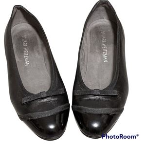 stuart weitzman leopard flats